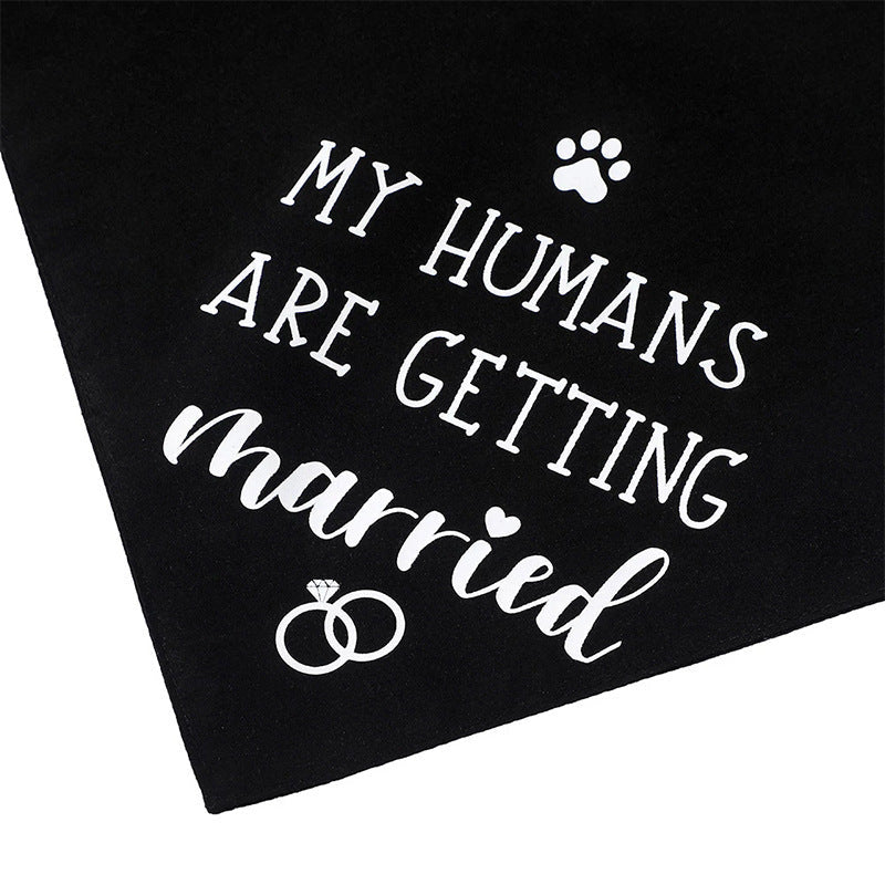 Dog Wedding Bandana