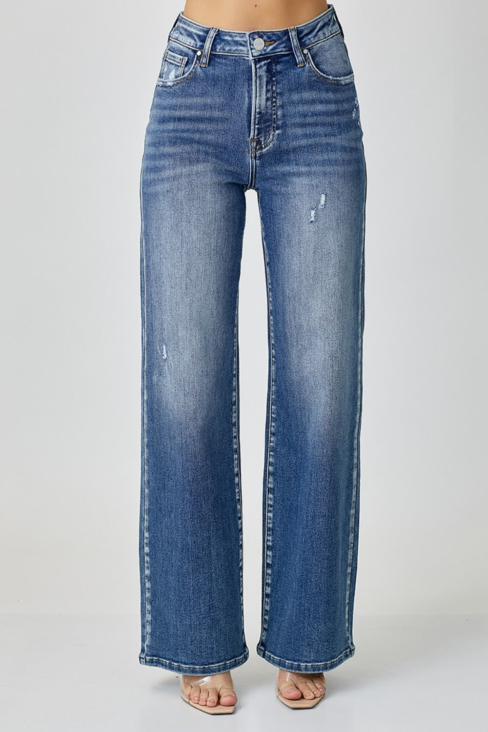 High Waist Wide Leg Jeans