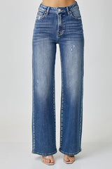 High Waist Wide Leg Jeans