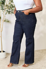 Full Size High Waist Wide Leg Jeans