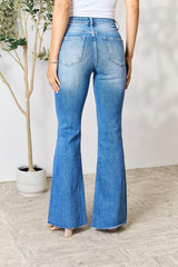 Slit Flare Jeans