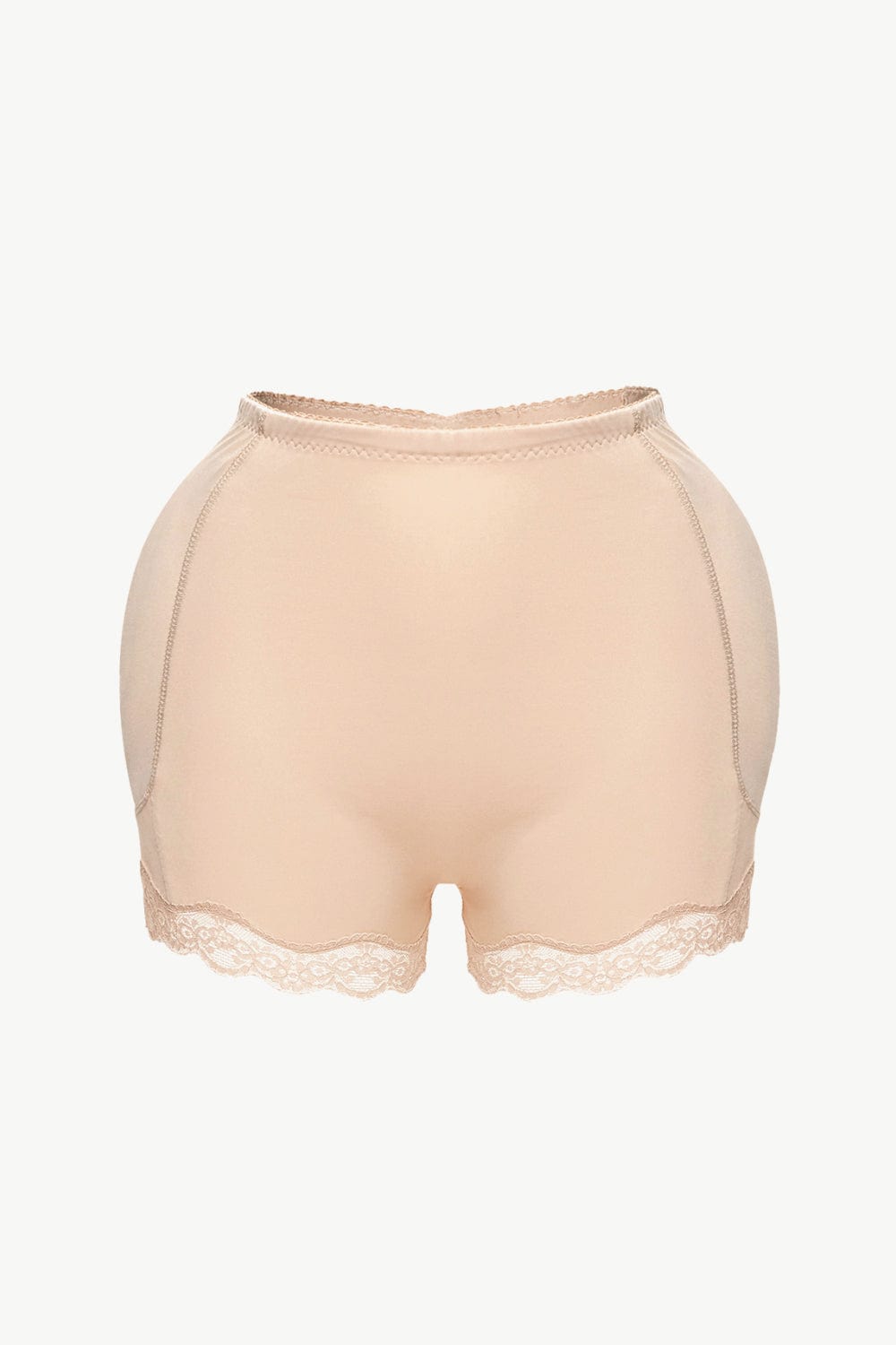 Full Size Lace Trim Shaping Shorts