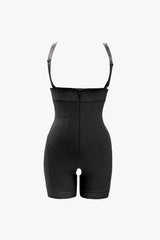 Full Size Zip Up Under-Bust Shaping Bodysuit