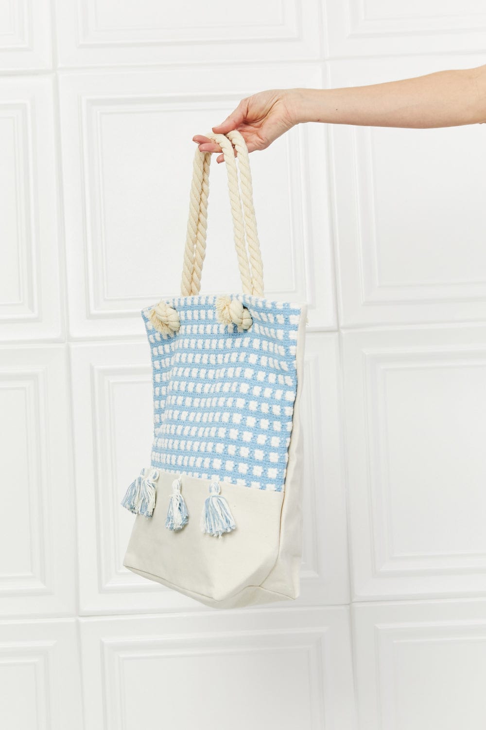 Picnic Date Tassle Tote Bag