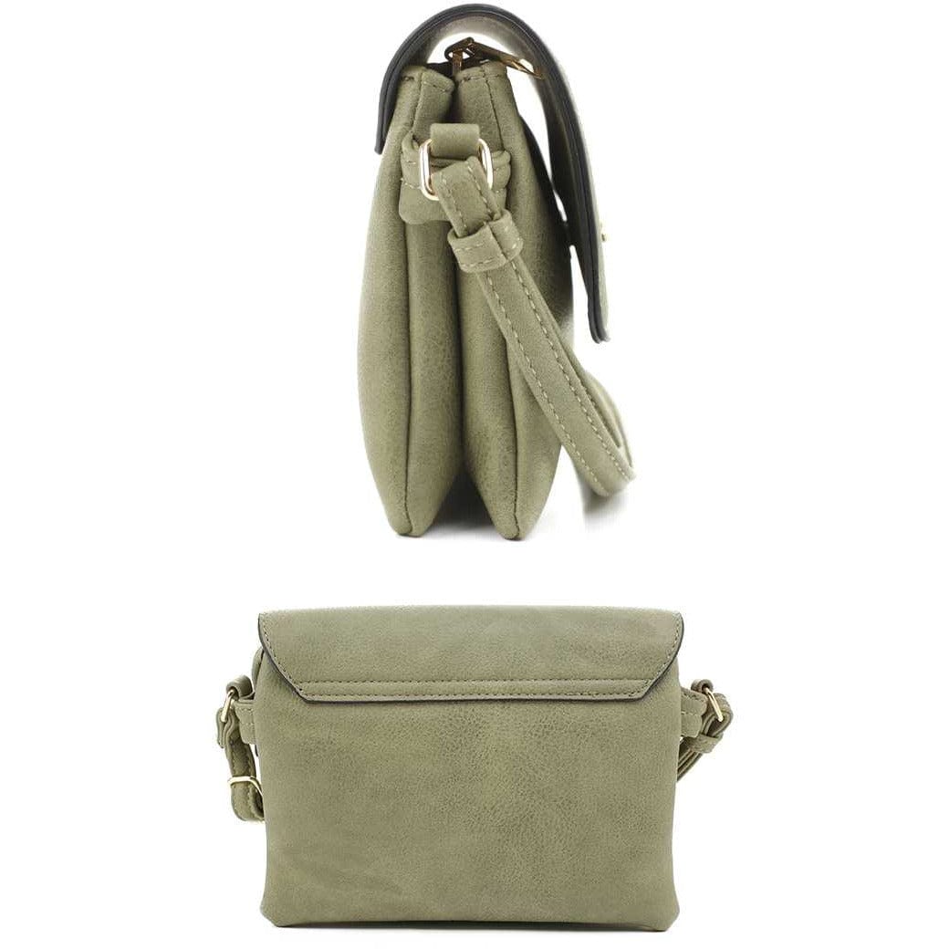 Smooth Colored Crossbody Bag