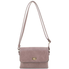 Smooth Colored Crossbody Bag