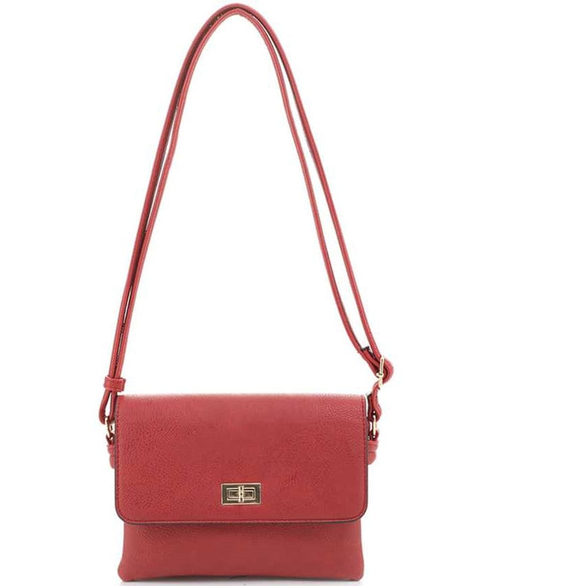 Smooth Colored Crossbody Bag